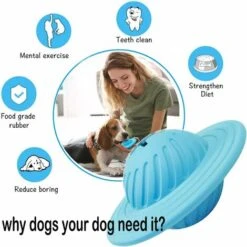 SOEKAVIA Palla Giocattolo Interattiva Per Cani ， Palla Da Trattare Per Cani - Giocattoli Interattivi - Distributore Di Cibo - Giocattoli Per Cani Di Taglia Media E Grande - Giocattoli Da Masticare -Cibi per cani in Italia 36224169 3