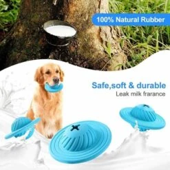 SOEKAVIA Palla Giocattolo Interattiva Per Cani ， Palla Da Trattare Per Cani - Giocattoli Interattivi - Distributore Di Cibo - Giocattoli Per Cani Di Taglia Media E Grande - Giocattoli Da Masticare -Cibi per cani in Italia 36224169 4