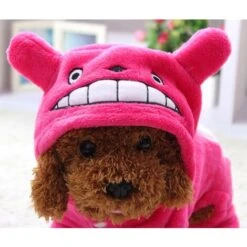 SOEKAVIA Cucciolo Di Cane Vestiti Felpa Camicia Calda Cappotto Autunnale Cane Cappotto Autunnale Vestiti Di Moda Tuta, Rosa, XXL -Cibi per cani in Italia 36224500 3