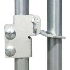 Nova Canile Da Esterno In Acciaio Zincato Senza Tetto Varie Dimensioni Dimensioni : 193 X 193 X 185 Cm -Cibi per cani in Italia 36240107 4