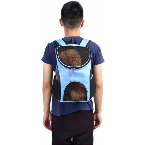 SOEKAVIA Zaino Trasportino Cane Gatto, Borsa A Tracolla Doppia Ventilazione Regolabile A Mani Libere Per Il Trasporto Di Cane Gatto Gatto Gattino Coniglio Escursionismo Escursionismo Viaggio 4 SOEKAVIA Zaino Trasportino Cane Gatto, Borsa A Tracolla Doppia Ventilazione Regolabile A Mani Libere Per Il Trasporto Di Cane Gatto Gatto Gattino Coniglio Escursionismo Escursionismo Viaggio - immagine 2