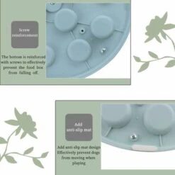 SOEKAVIA Puzzle Per Cani Giocattolo Per Alimentatore Lento, Giocattolo Per Cani Con Ciotola Per Alimentatore Lento, Alimentatore Per Giochi Cerebrali Per Cani Con Antiscivolo, Migliora Il QI -Cibi per cani in Italia 36247839 4