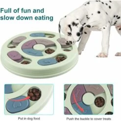 SOEKAVIA Intelligenza Giocattoli Per Cani Cibo Per Cani Giocattoli Per Cuccioli, Giocattoli Lenti Per Cani, Giocattoli Puzzle Antiscivolo Per Cani, Cuccioli E Gatti (verde) -Cibi per cani in Italia 36247907 3