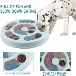 SOEKAVIA Giocattoli Intelligenti Per Cani, Giocattoli Per Cani Con Rallentamento, Giocattoli Puzzle Di Intelligenza Antiscivolo Per Cani, Cuccioli E Gatti E -Cibi per cani in Italia 36248170 3