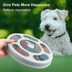 SOEKAVIA Giocattoli Intelligenti Per Cani, Giocattoli Per Cani Con Rallentamento, Giocattoli Puzzle Di Intelligenza Antiscivolo Per Cani, Cuccioli E Gatti E -Cibi per cani in Italia 36248170 5