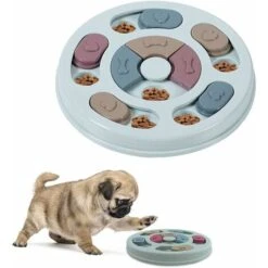 SOEKAVIA Giocattoli Puzzle Per Cani Alimentatore Puzzle Lento Con Alimentatore Puzzle Antiscivolo Per Cani Giochi Puzzle Lenti Per Migliorare Il QI Del Cucciolo (blu) -Cibi per cani in Italia 36248704 3