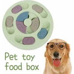 SOEKAVIA Puzzle Feeder Giocattoli Per Cani, Giocattoli Educativi Per Cani, Giocattoli Interattivi Per Cani, Dispenser Interattivo Di Dolcetti, Migliora Il QI Di Cibo Per Cani Green -Cibi per cani in Italia 36248705 2