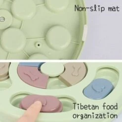 SOEKAVIA Puzzle Feeder Giocattoli Per Cani, Giocattoli Educativi Per Cani, Giocattoli Interattivi Per Cani, Dispenser Interattivo Di Dolcetti, Migliora Il QI Di Cibo Per Cani Green -Cibi per cani in Italia 36248705 4