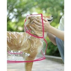 SOEKAVIA Impermeabile Per Cani, Impermeabile, Antivento, Con Cappuccio, Per Cani Di Piccola E Media Taglia, L -Cibi per cani in Italia 36294839 4