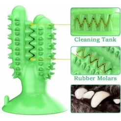 SOEKAVIA Spazzolino Da Denti Per Cani, Giocattolo Da Masticare Interattivo, Spazzolino Da Denti Per Cani In Gomma Naturale Rimuove In Modo Sicuro L'alitosi -Cibi per cani in Italia 36373521 3