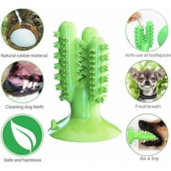 SOEKAVIA Spazzolino Da Denti Per Cani, Giocattolo Da Masticare Interattivo, Spazzolino Da Denti Per Cani In Gomma Naturale Rimuove In Modo Sicuro L'alitosi -Cibi per cani in Italia 36373521 4