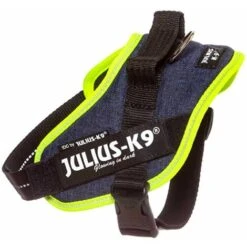 Pettorina Julius K9 IDC PowerHanrness Tg Mini Misura S Torace 49-67 Cm Peso 7-15 Kg - Jeans E Giallo -Cibi per cani in Italia 36509218 4