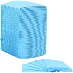 Nova Tappetino Igienico Per Cani 45x33 Cm Tessuto Non Tessuto Blu E Bianco Varie Quantità Modelli : 100 Pz -Cibi per cani in Italia 36917309 4