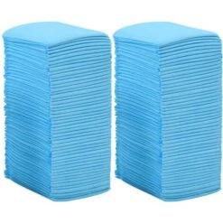 Nova Tappetino Igienico Per Cani 60x45 Cm Tessuto Non Tessuto Blu E Bianco Varie Quantità Modelli : 100 Pz -Cibi per cani in Italia 36917317 3