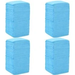 Nova Tappetino Igienico Per Cani 60x60 Cm Tessuto Non Tessuto Blu E Bianco Varie Quantità Modelli : 200 Pz -Cibi per cani in Italia 36917326 4