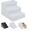 Relaxdays Scaletta A 3 Gradini, Per Cani Piccoli & Grandi, Letto & Divano, Fodera In Tessuto HLP 30 X 35 X 45 Cm, Bianco 1 Relaxdays Scaletta A 3 Gradini, Per Cani Piccoli & Grandi, Letto & Divano, Fodera In Tessuto HLP 30 X 35 X 45 Cm, Bianco -Cibi per cani in Italia 37858874 1