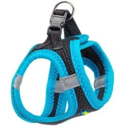 Ferplast KAORI P Pettorina Traspirante Per Cani Con Inserti Riflettenti. In Vari Colori E Misure. . Variante XXXS - Misure: A: 20-24 Cm B: 24-28 Cm - Blu