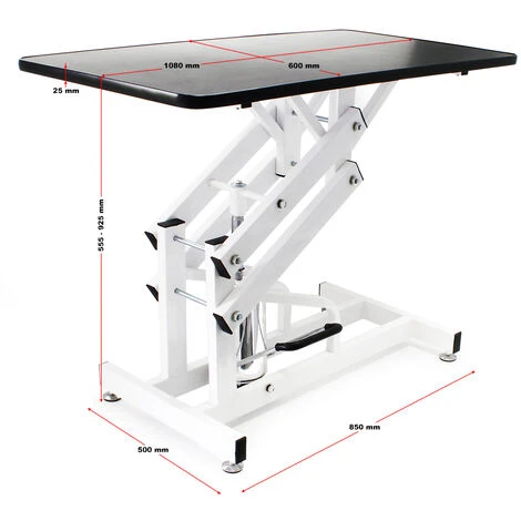 Tavolo Da Toelettatura Tosatura Pieghevole Per Cani Gatti Antiscivolo 4 Tavolo Da Toelettatura Tosatura Pieghevole Per Cani Gatti Antiscivolo - immagine 2