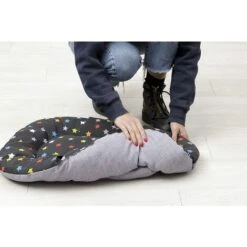 Baroni Home Cuscino Per Cani E Gatti Tessuto, Lavabile, Cuccia Taglia XL 62x100x9 Cm - Grigio E Stelle - Ovale 8 Baroni Home Cuscino Per Cani E Gatti Tessuto, Lavabile, Cuccia Taglia XL 62x100x9 Cm - Grigio E Stelle - Ovale -Cibi per cani in Italia 42579666 2