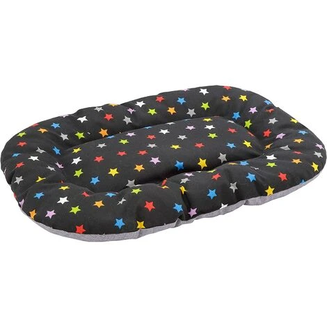 Baroni Home Cuscino Per Cani E Gatti Tessuto, Lavabile, Cuccia Taglia S 40x60x7 Cm - Grigio E Stelle 3 Baroni Home Cuscino Per Cani E Gatti Tessuto, Lavabile, Cuccia Taglia S 40x60x7 Cm - Grigio E Stelle