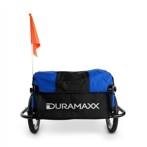 DURAMAXX Mountee Rimorchio Per Biciclette 130 L 60 Kg Nero-Rosso 7 DURAMAXX Mountee Rimorchio Per Biciclette 130 L 60 Kg Nero-Rosso - immagine 5