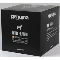 Genuina Box Mini Pranzo Per Cani Da 7pz X 30 Gr Tacchino
