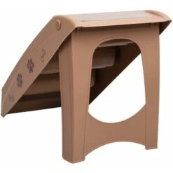 Nova Scala Pieghevole Per Cani Piedini Antiscivolo 62x40x49,5 Cm Vari Colori Colore : MARRONE -Cibi per cani in Italia 45650561 5
