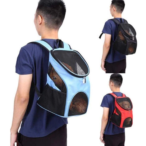 Trasportino Cane Taglia Piccola Zaino Borsa Spalla Traspirante Animali Domestici 5 Trasportino Cane Taglia Piccola Zaino Borsa Spalla Traspirante Animali Domestici - immagine 3