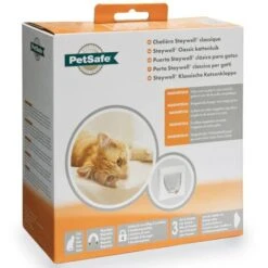 Porta Basculante Per Gatti Magnetica A 4 Modalità Classic 932 Bianca 5032 PetSafe -Cibi per cani in Italia 4724978 3