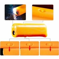 Kueatily 3 In 1 Anti Bark Repeller, 3 In 1 Handheld Ultrasonic Anti Bark Stopper Per Cane Ultrasuoni LED Portatile Anti Bark Stop Barking E Anti Bark Teaching Education -Cibi per cani in Italia 47438689 5