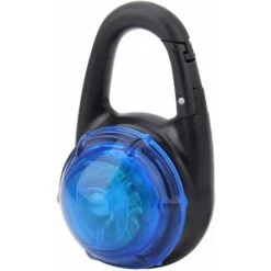 Kueatily Lampada A Sospensione A LED Per Cani Con Clip Di Avvertimento A LED Rimorchio Per Cani Di Sicurezza Lampeggiante Campeggio Escursioni A Piedi (blu)