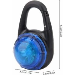Kueatily Lampada A Sospensione A LED Per Cani Con Clip Di Avvertimento A LED Rimorchio Per Cani Di Sicurezza Lampeggiante Campeggio Escursioni A Piedi (blu) -Cibi per cani in Italia 47439107 4