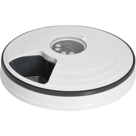 PawHut Distributore Automatico Cibo Cani E Gatti Pasti Ciotole Con Timer E Display LED A Batterie 3 PawHut Distributore Automatico Cibo Cani E Gatti Pasti Ciotole Con Timer E Display LED A Batterie