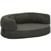 Materasso Ergonomico Per Cani 60x42 Cm Pile Lino Grigio Scuro VidaXL 1 Materasso Ergonomico Per Cani 60x42 Cm Pile Lino Grigio Scuro VidaXL -Cibi per cani in Italia 49468461 1