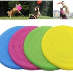 Trade Shop - Frisbee Frisbi Gioco Per Cani Gioco Cani Per Spiaggia Campagna Colorato 20 Cm -Cibi per cani in Italia 5002731 2