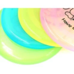 Trade Shop - Frisbee Frisbi Gioco Per Cani Gioco Cani Per Spiaggia Campagna Colorato 20 Cm -Cibi per cani in Italia 5002731 3
