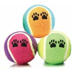 3 Pezzi Palla Da Tennis Cane Giocattolo Per Cani Animali Domestici