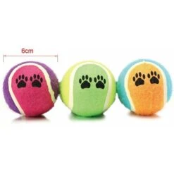 3 Pezzi Palla Da Tennis Cane Giocattolo Per Cani Animali Domestici -Cibi per cani in Italia 50055250 4