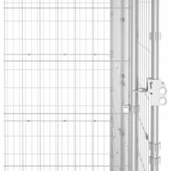 Gabbia Per Cani Da Esterno In Acciaio Zincato 4,84 M² VidaXL -Cibi per cani in Italia 50818875 5