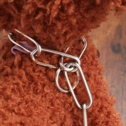 MADE IN ITALY Collare A Strozzo Con Maglia Salva Pelo In Acciaio Nichelato Per Cani -Cibi per cani in Italia 51166201 4