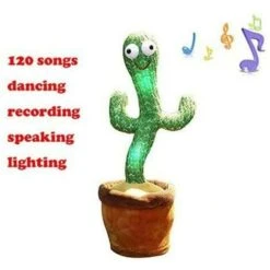 Peluche Giocattolo Cactus Danzante Pupazzo Parlante Luminoso Canta Balla 10 Peluche Giocattolo Cactus Danzante Pupazzo Parlante Luminoso Canta Balla -Cibi per cani in Italia 51520792 4