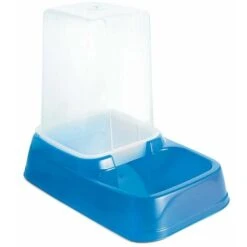 Record Distributore Cibo Ed Acqua Con Gommini Antiscivolo Per Cani E Gatti