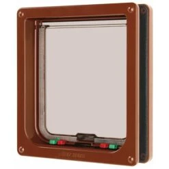 CAT MATE Porta Basculante Pet-mate Large Per Gatti O Piccoli Cani - Bianco