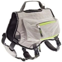 Ferribiella Pettorina Multifunzionale Con Tasche Laterali, Maniglia Di Sicurezza E Imbottitura Mesh Per Cani