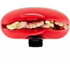 Ferribiella Porta Snack In Silicone A Forma Di Mela Per Cani E Gatti -Cibi per cani in Italia 51820456 3