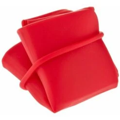 Ferribiella Ciotola Pieghevole Da Viaggio In Silicone Per Cani E Gatti - Rosso -Cibi per cani in Italia 51825175 3