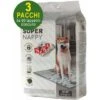 Croci 180 Tappetini Igienici Per Cani SuperNappy Newspaper 84x57 Cm - 3 Pacchi Da 60 Pezzi Cad. -Cibi per cani in Italia 51833622 1