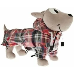 Ferribiella Impermeabile regolabile Con Elastico Modello Favola Fantasia Tartan Per Cani : 25 Cm - Tartan
