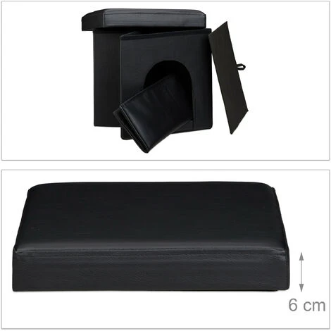 Set 2 Pz Home Sweet M Cuccia Per Cani A Sgabello Nicchia Nero Pouf A Cubo, Ciotola Rialzata Doppia Con Supporto Scodella 6 Set 2 Pz Home Sweet M Cuccia Per Cani A Sgabello Nicchia Nero Pouf A Cubo, Ciotola Rialzata Doppia Con Supporto Scodella - immagine 4