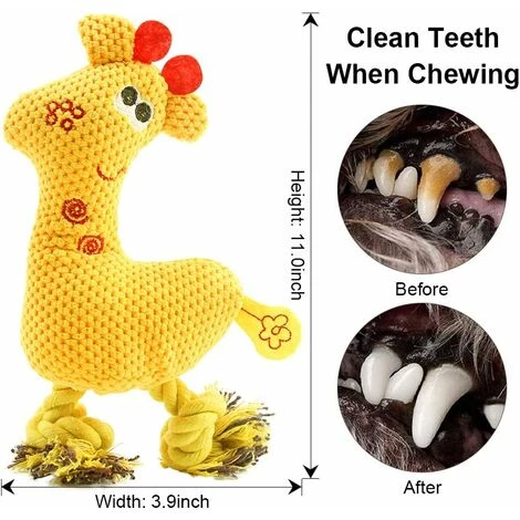 Giocattoli Per Cani Che Squittiscono, Giocattolo Per Cani In Peluche, Giocattoli Interattivi Da Masticare Per Cani Da Compagnia Per La Pulizia Dei Denti, Giocattoli Da Addestramento Per Cuccioli Per C 7 Giocattoli Per Cani Che Squittiscono, Giocattolo Per Cani In Peluche, Giocattoli Interattivi Da Masticare Per Cani Da Compagnia Per La Pulizia Dei Denti, Giocattoli Da Addestramento Per Cuccioli Per C - immagine 5